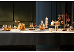 Üveg gyertyatartó készlet karácsonyi mintával, 2 db-os Holmegaard Christmas – Holmegaard