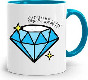 Szomszédnak Kék Ajándék Bögre fényképes nyomattal