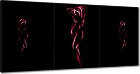 Vászonkép 180x90 Forró lány rózsaszín