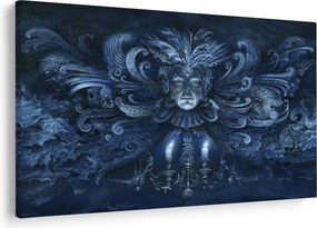 Kép - sötét barokk (90x60 cm)