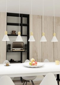 Emibig modern függeszték rosa fehér emi1389/5