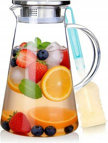 Üveg Kancsó Fedővel limonádé teához 2L