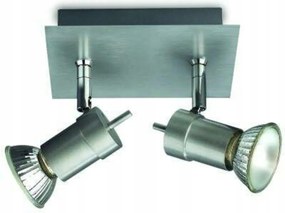 Philips Titan spotlámpa 2xGU10, alumínium, irányítható fejekkel, IP20