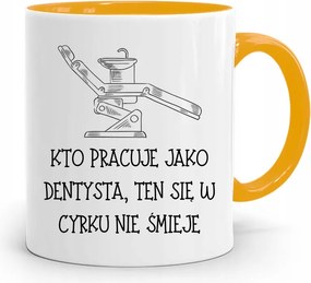 Sárga Bögre Fogorvos Ajándéka A Cirkuszban Nem Nevet A fényképes nyomattal