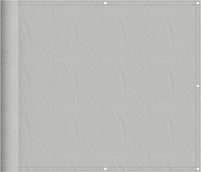 vidaXL világosszürke 100% oxford poliészter erkélyparaván 90 x 700 cm