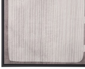 Szürke keretezett kép 63 x 93 cm CREDERA Beliani