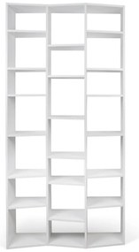 Fehér könyvespolc 108x224 cm Valsa – TemaHome