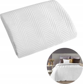 Ágytakaró ágytakaró steppelt fehér 170x210