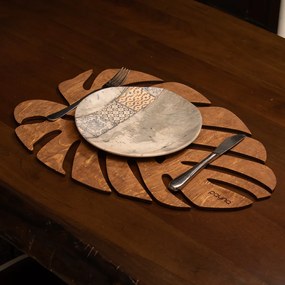 Fa tányéralátét, 33x45 cm