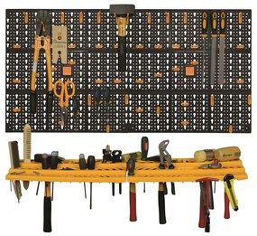 ARTPLAST Nagy fali szett tartókkal és kampókkal ART332