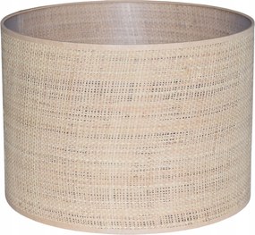 Lámpaernyő Álló Lámpa Függő Henger 20/15 E27 Rafia Ratan Boho Carini