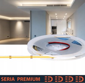 Led szalag|Semleges fehér|12V|528 LED/m|1200lm/m|COB| 3 év garancia