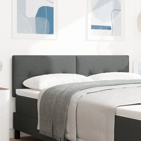 LED fejtámla gombos steppelt sötétszürke 80 cm szövet