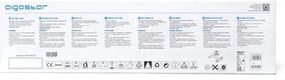 Aigostar - LED Függesztett mennyezeti panel LED/50W/230V 6500K 120x30cm fehér