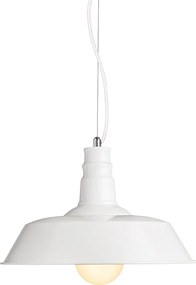 RENDL GOLDIE 36 függőlámpa fehér/fehér 230V LED E27 30W