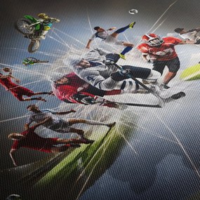 Kép - Sportolók (90x60 cm)
