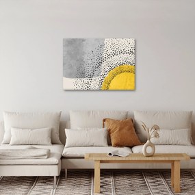 Kép - N⁰3 strand absztrakt festménye (70x50 cm)