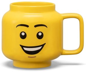 Sárga kerámia gyerek bögre 530 ml Head – LEGO®