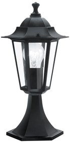 Eglo 22472 Laterna 4 kültéri állólámpa, fekete, E27 foglalattal, max. 1x60W, IP44