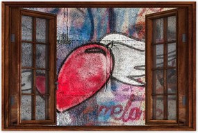 Poszterek 90x60 Graffiti falfestmények