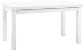 Asztal Houston 897Fehér, 79x80x140cm, Hosszabbíthatóság, Közepes sűrűségű farostlemez, Közepes sűrűségű farostlemez