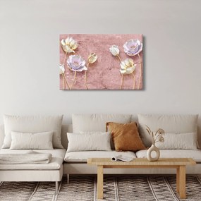Virágok képe (90x60 cm)