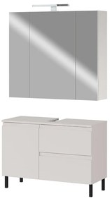 Krémszínű fürdőszoba bútor szett Salinas – Germania