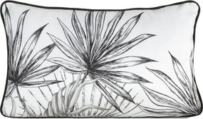 Paloma díszpárnahuzat töltettel 45x30 Eurofirany fehér fekete