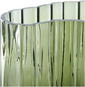 Zöld üveg váza (magasság 26,5 cm) – House Nordic