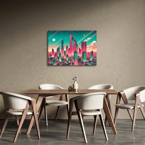 Kép – Nagyváros pop-art stílusban (70x50 cm)