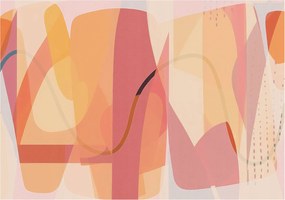 Fotótapéta Flizelina Dekoratív az irodába Színes absztrakt 208x146 Ragasztó