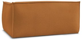 Mustársárga buklé kanapé 170 cm Giorgia – Bobochic Paris