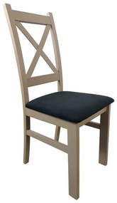 Étkezőszék NATE Sonoma tölgy/fekete