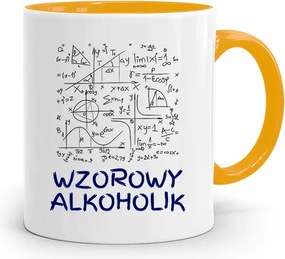 Alkoholista Részegeknek Sárga Ajándék Bögre fényképes nyomtatással