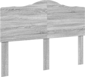 vidaXL Fejtámla Szürke Sonoma 160 cm Faanyag
