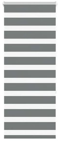 zebrafüggönnyel sötét szürke szövetszélesség 50,9 cm poliészter