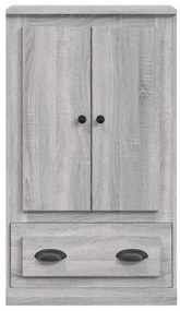 szürke sonoma szerelt fa magasszekrény 60x35,5x103,5 cm
