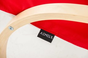 AEMELY fa gyermekszék, piros