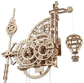 Ugears - 3D fa mechanikus puzzle Falióra Aero