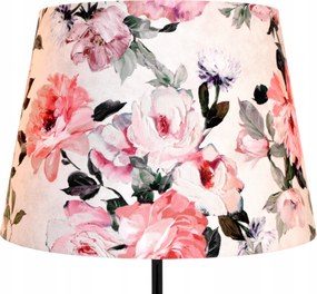 Lámpabúra Kúp E27 Virágok 34x44 H29 Primavera