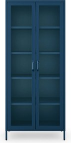 ANGELO vitrin, 800 x 1850 x 450 mm, Modern: gránátszín