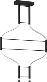 ANTIGO 9053 ALHA Modern Led Függesztett Lámpa Fekete LED IP20