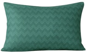 Flanel párnahuzat ZEFELLE 50x70 cm, sötétzöld