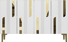 Nota 120 - Sapphire Oak, White, Gold