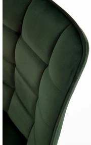 COMORO étkezőszék, 1 db, sötétzöld