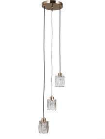 Italux modern függeszték torno átlátszó arany itxpnd-40813-3r-hbr