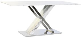 Modern design Étkezőasztal acél  180 x 90 x 78 cm