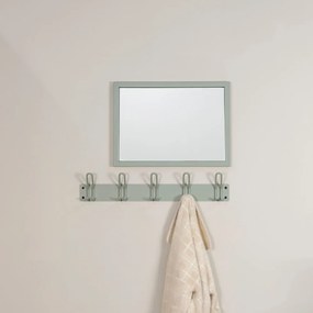 Zöld-szürke fém fali fogas Miles – Spinder Design