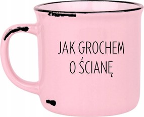 Bögre Rózsaszín Retro Ajándék Vicces Anyák Napja Borsó A Falon