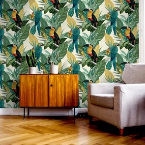 Arthouse Signature 1 Toucan Jungle színes madaras vlies tapéta – 296803